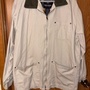 Faded Glory Men's Cream Field Jacket